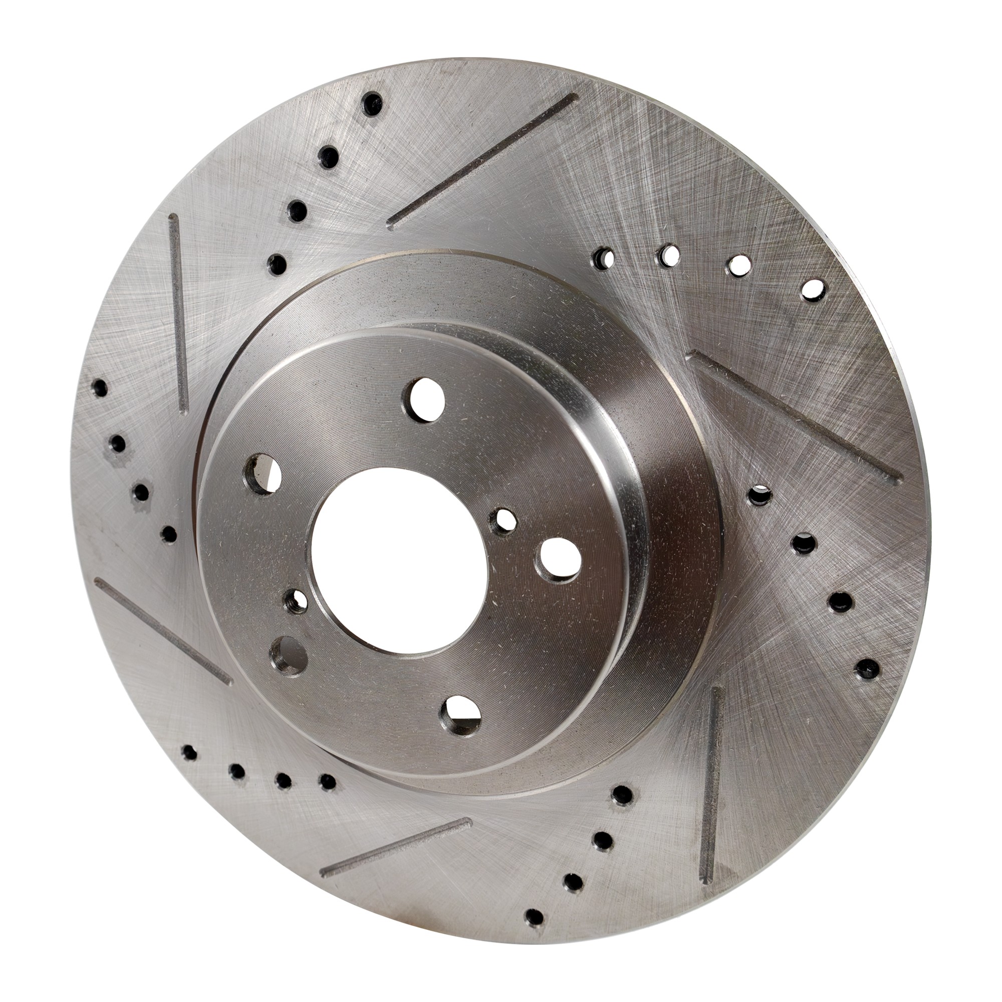 SureStop® Front, Driver or Passenger Side Brake Disc, Cross