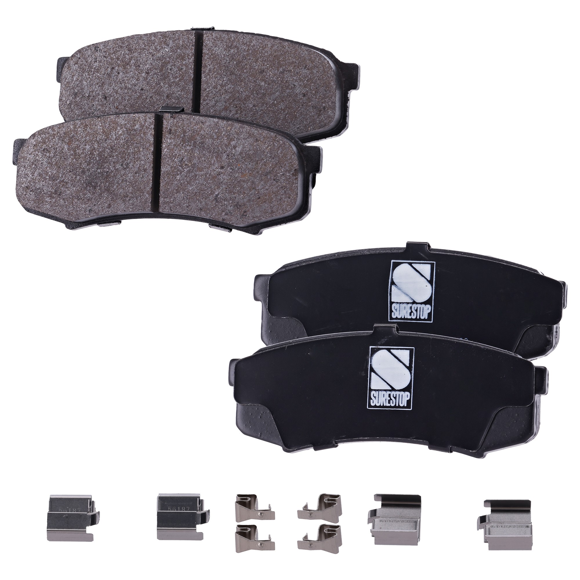 SureStop® 2014 Toyota 4Runner SR5 6 Cyl 4.0L - Rear Ceramic Brake Pad Set, Pro-Line Series SSCP606