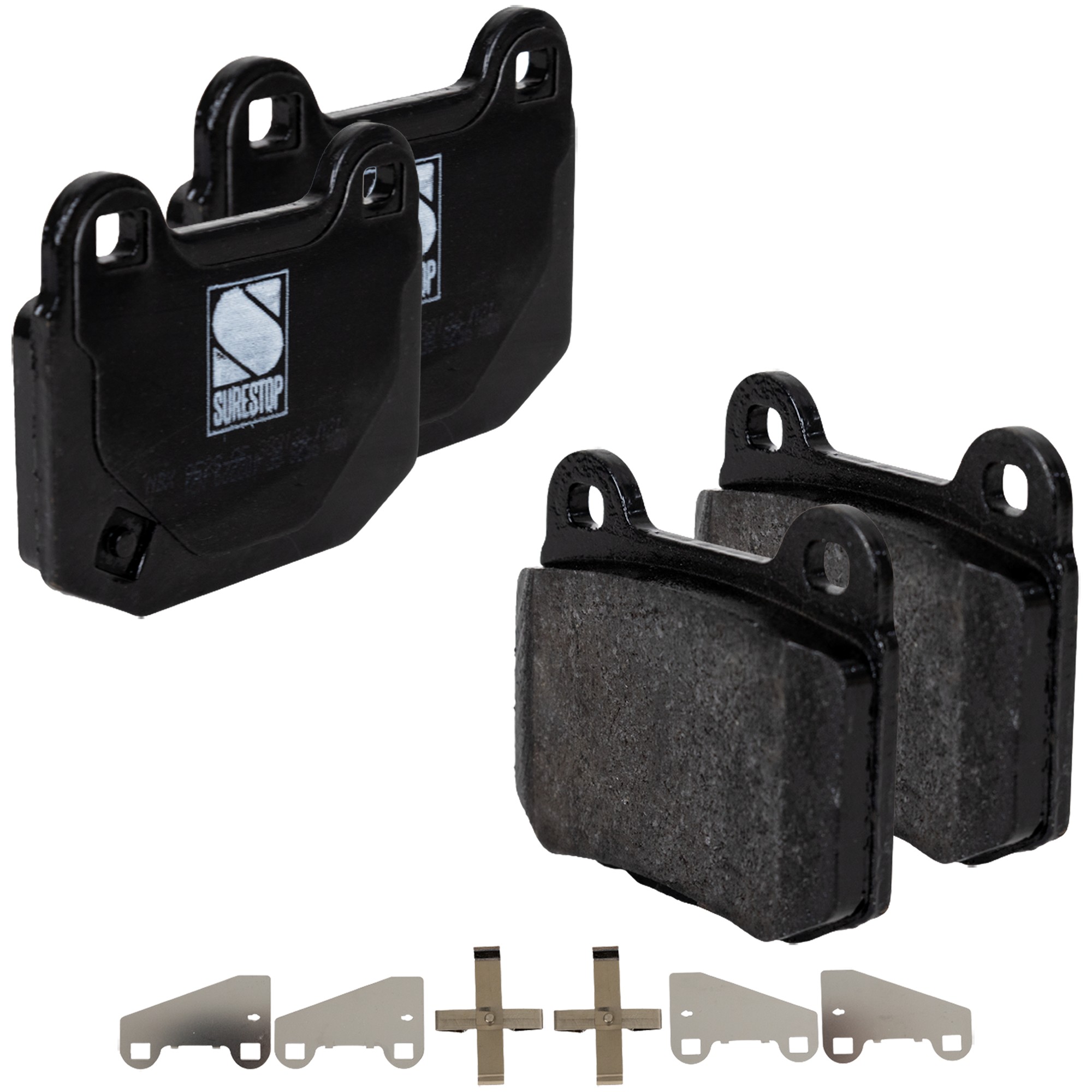 SureStop® Front Brake Pad Set, Includes Shims and Hardware SSCP965