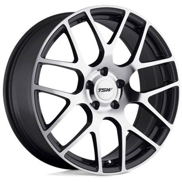 2019 Land Rover Range Rover Sport Aluminum Gunmetal Wheel, 22 in. x 10 in., 5 x 4.5 in. Bolt Pattern 2210NUR355120S76 by TSW®