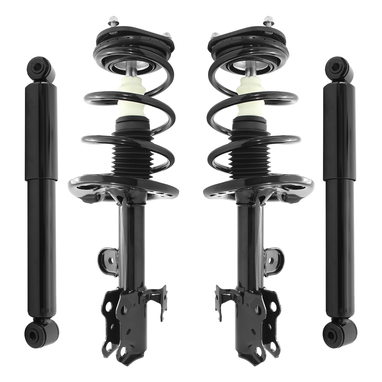 Unity Shock Absorber & Strut Assembly Fully Loaded Strut, Front Rear, Driver Passenger Side, 4-11245-254060-001