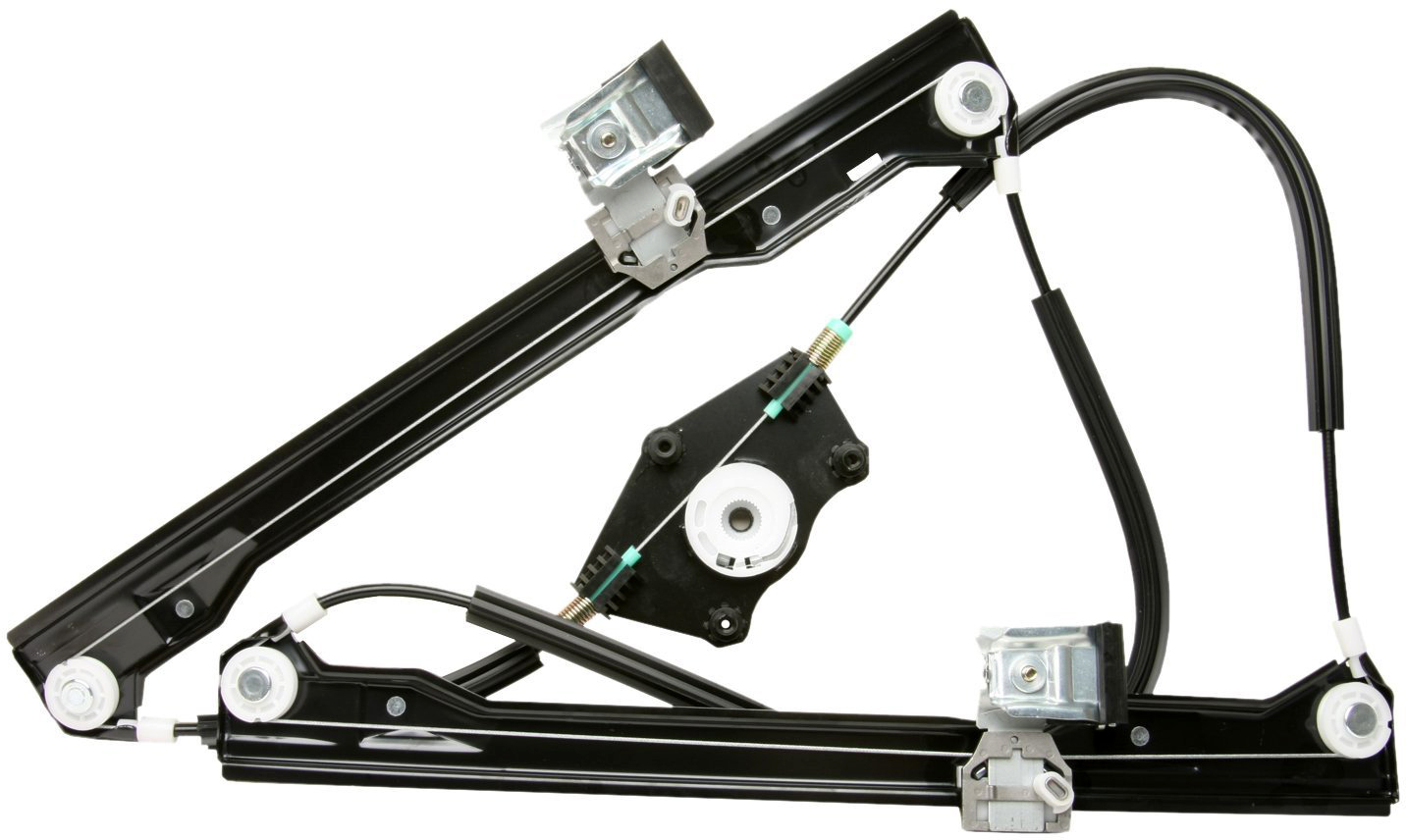 APA/URO Parts® 1C0837655CPRM Front or Rear, Driver Side Power Window  Regulator, Without Motor