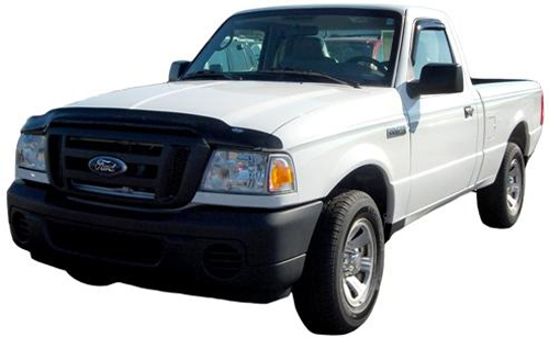 Ventshade Window Visor Acrylic Smoke In-Channel Mount Type Ventvisor Series, Front, Lifetime limited warranty 192083