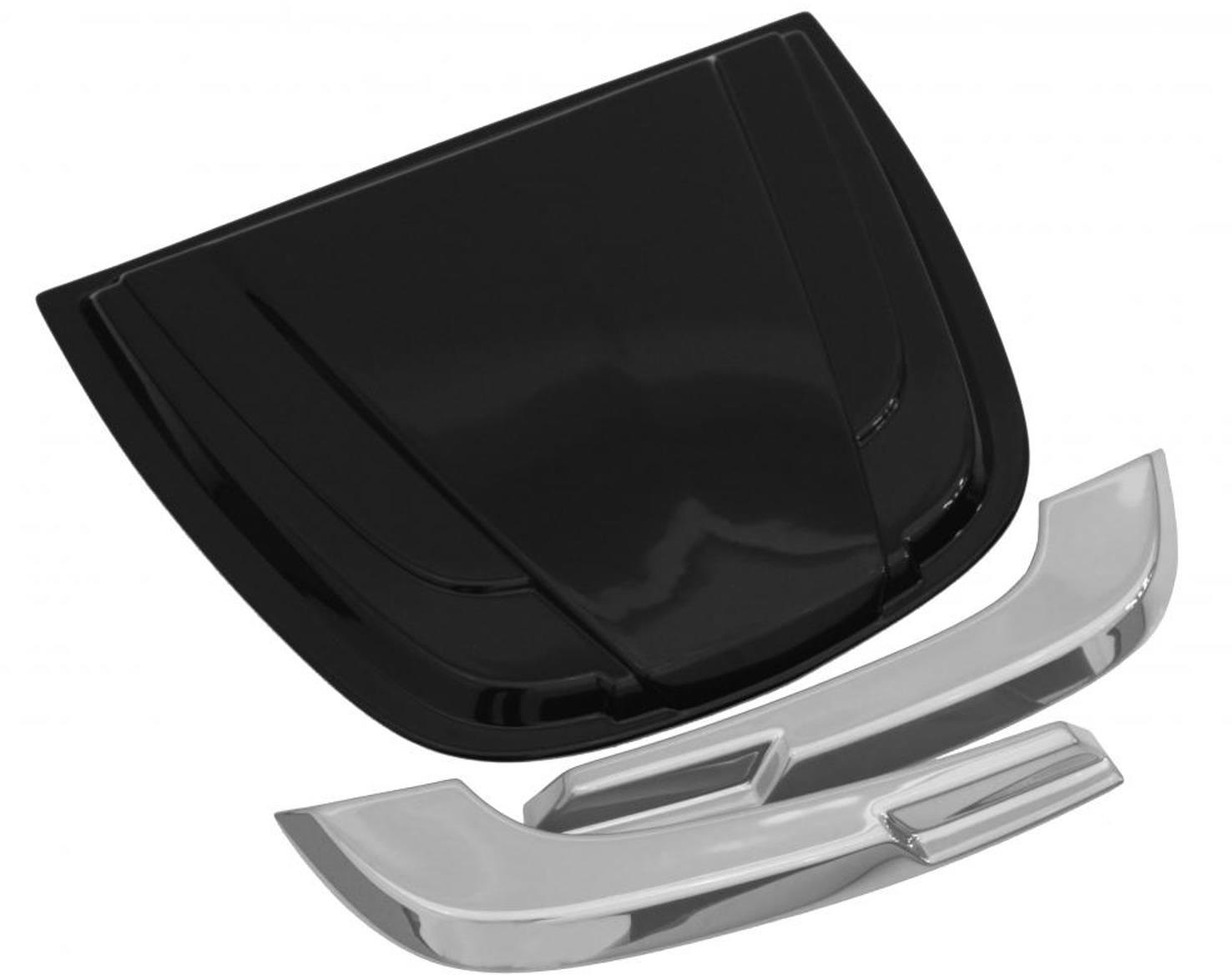 Ventshade® 80010 Hood Scoop - Smoke, ABS Plastic, Cowl