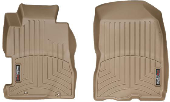 2008 Honda Civic FloorLiner DigitalFit Series Tan Floor Mats, Front Row 453631 by Weathertech®