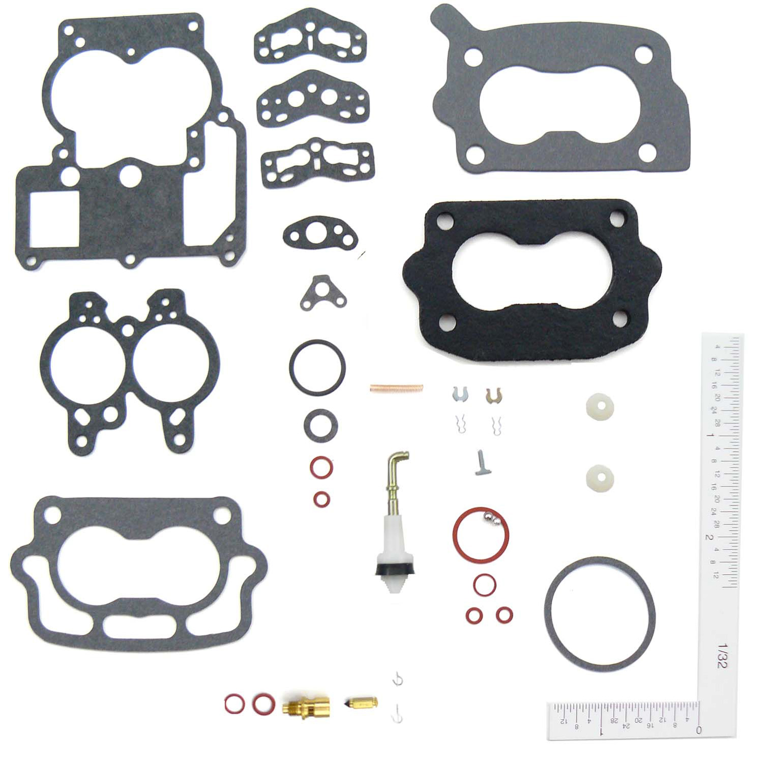 パーツ JKU 1971 GMC C25/C2500 Pickup Carburetor Repair Kit - Direct Fit