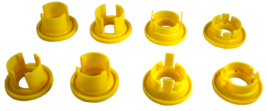 Whiteline Subframe Bushing Synthetic Elastomer Yellow, 3-year limited warranty KDT910