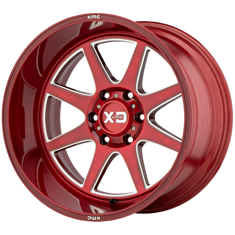 1995 GMC K1500 Aluminum Red Wheel, 20 in. x 9 in., 6 x 5.5