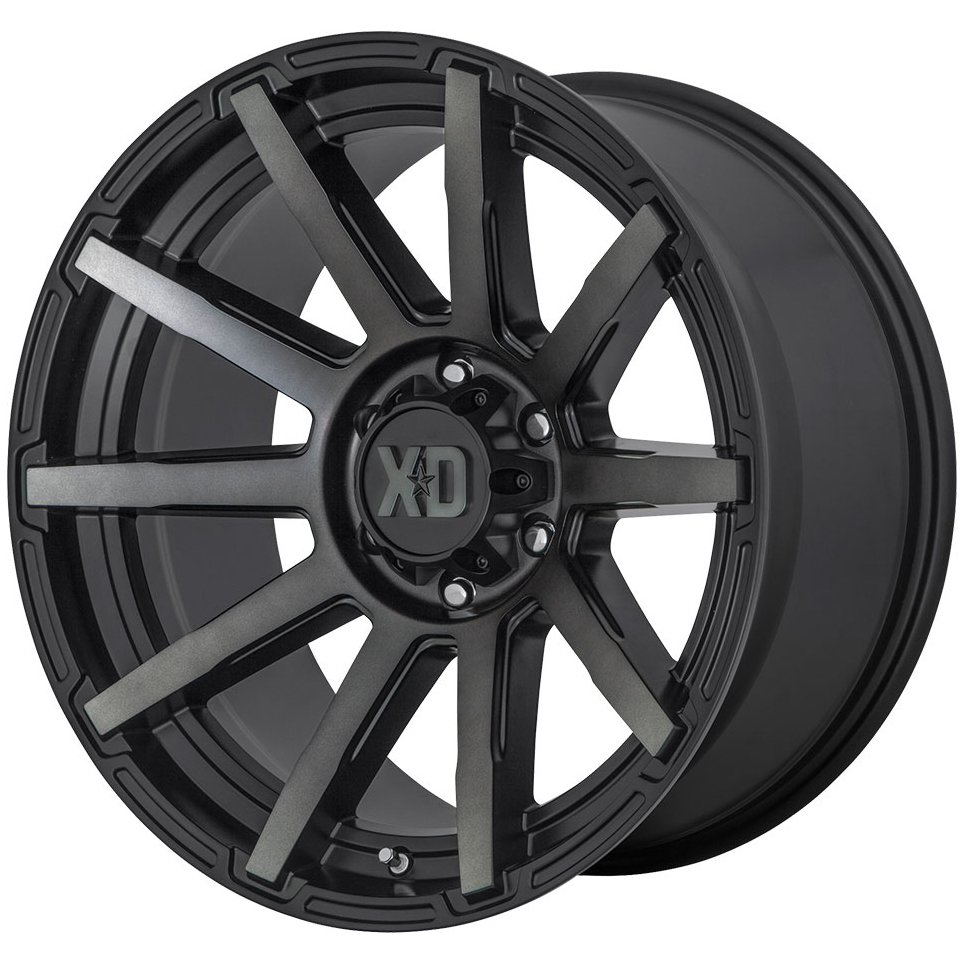 1995 Chevrolet K2500 Aluminum Satin Black Wheel, 6 Lug, 18
