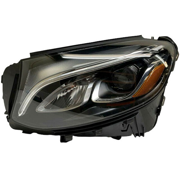 ZKW® 253-906-13-01 Driver Side Halogen Headlight, With bulb(s)