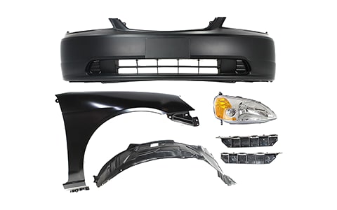 Bumper Cover and Headlight Kits