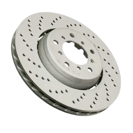 Brake Disc (Cross Drilled with Floating Aluminum Hub)