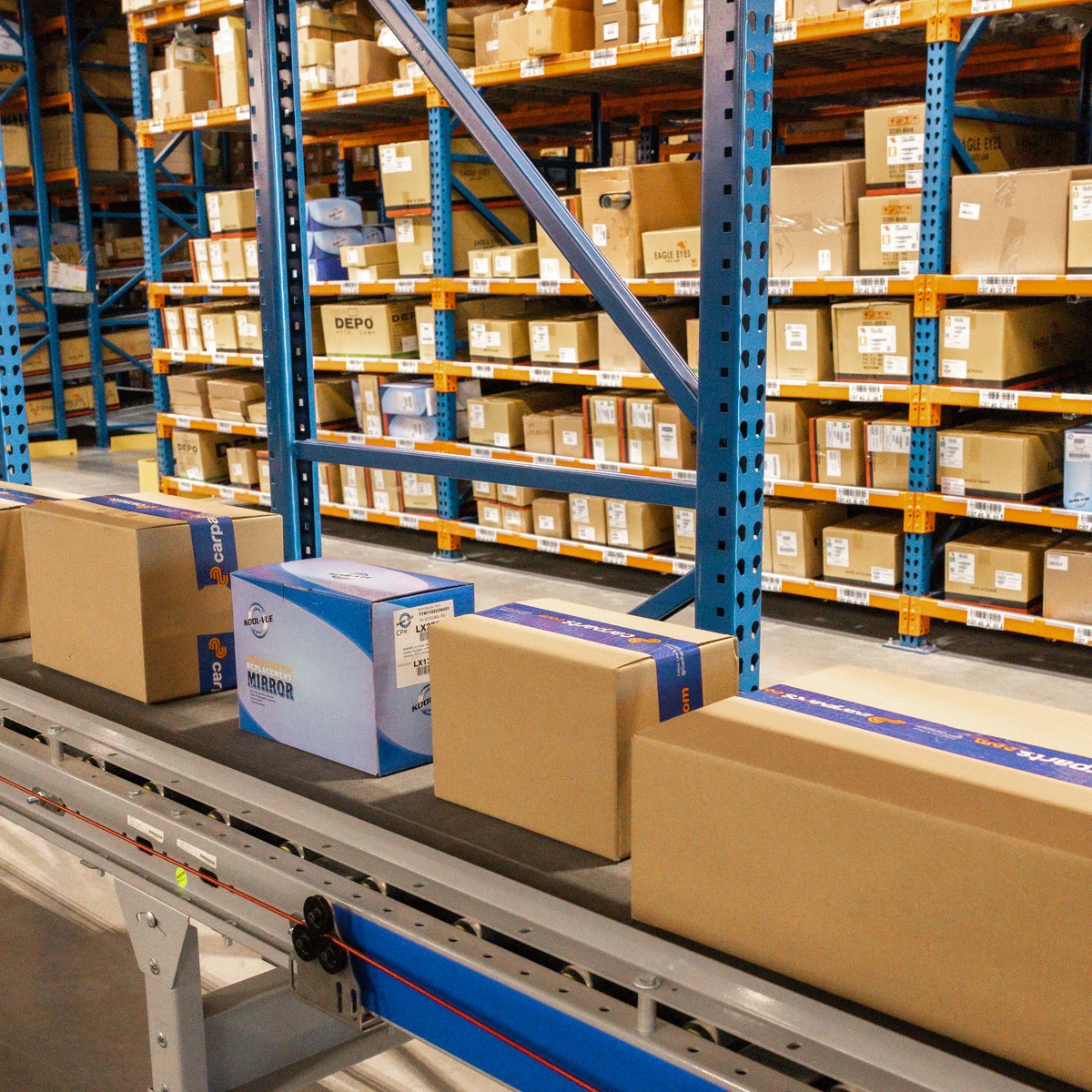 CarParts warehouse