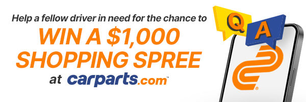 Win a $1,000 Shopping Spree at CarParts.com