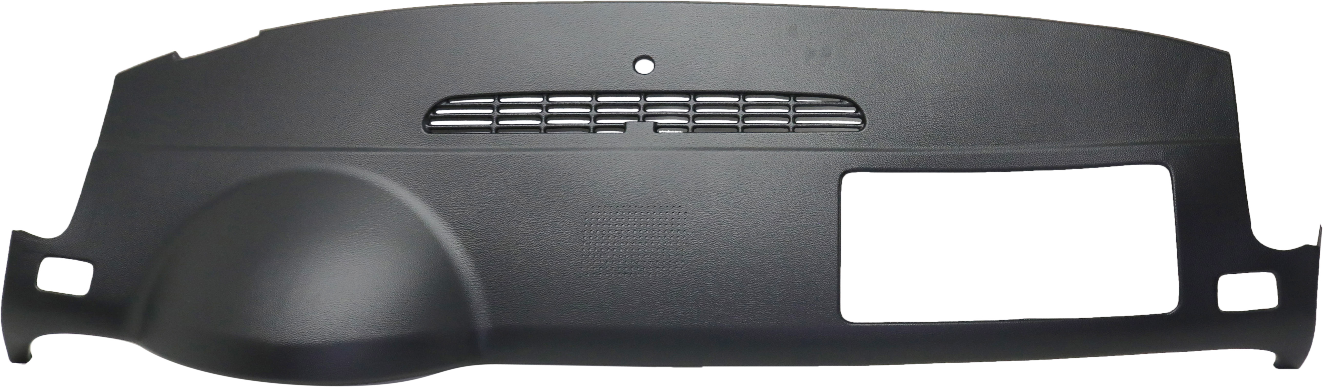 Replacement Dash Cover, Black, 1-Piece Design, With Defroster Grille, With Speaker Holes