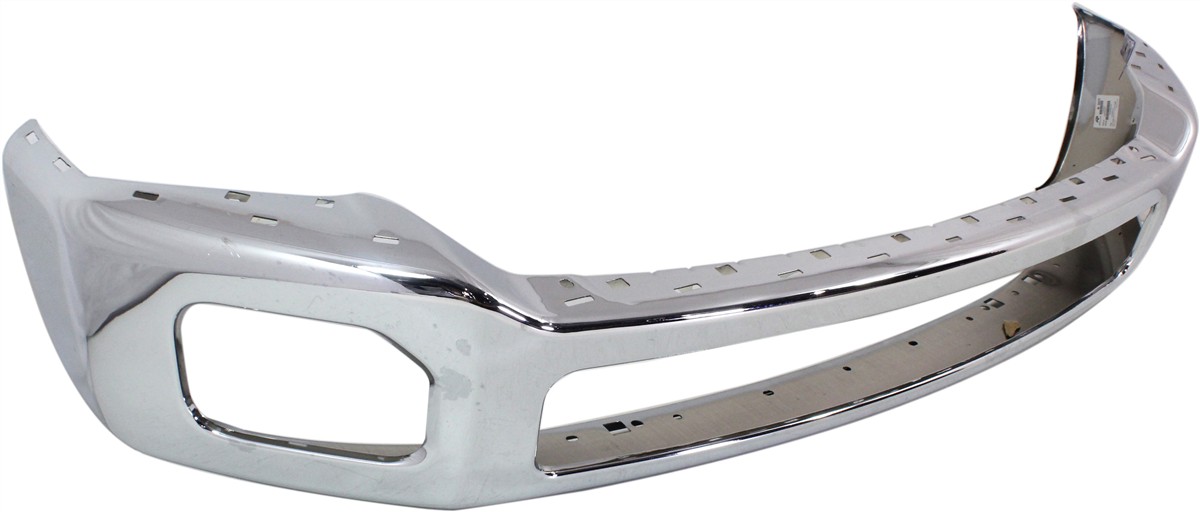 Replacement Front Bumper, Chrome, Without Mounting Brackets