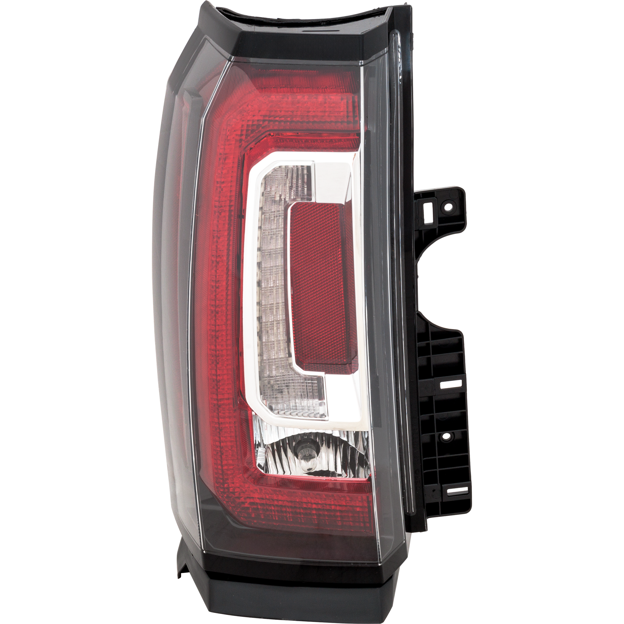 Replacement Driver Side Tail Light, With bulb(s), LED, Clear and Red Lens