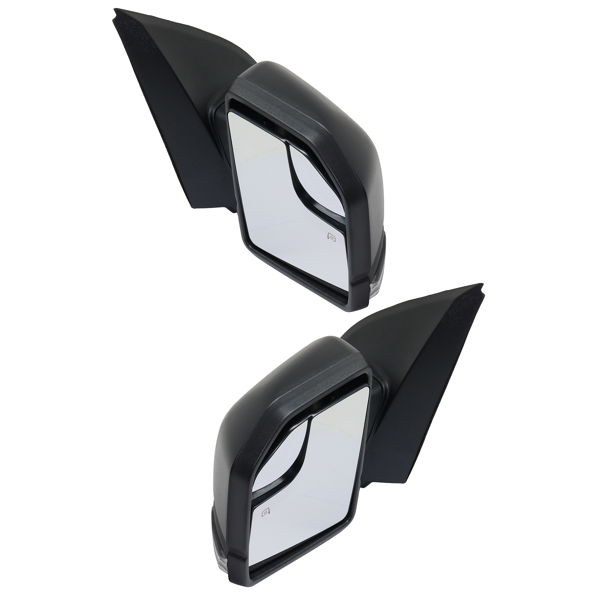 Kool Vue Driver and Passenger Side Mirrors, Non-Towing, Power