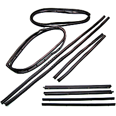thumbnail image 2 of 1977-1984 Buick Electra / 1977-1985 LeSabre Front Door Weatherstrip Seals – Pair 2 of 5