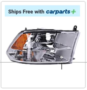 Ships Free With Carparts Plus