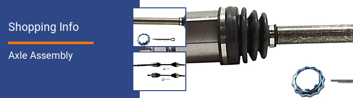 Axle Assembly Shopping Info