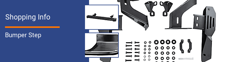 Bumper Step Shopping Info