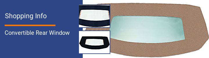 Convertible Rear Window Shopping Info
