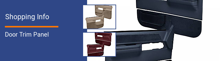 Door Trim Panel Shopping Info