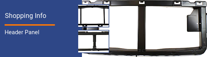 Header Panel Shopping Info