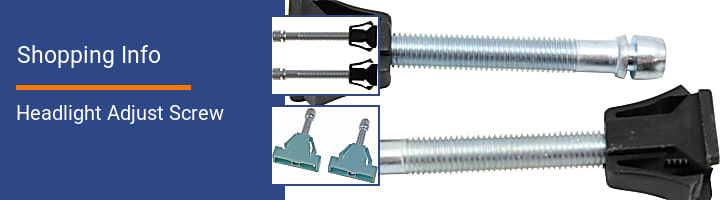 Headlight Adjust Screw Shopping Info