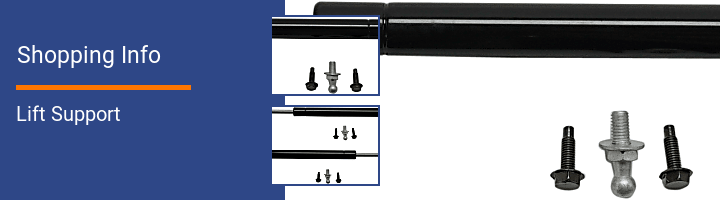Lift Support Shopping Info