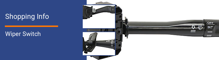 Wiper Switch Shopping Info