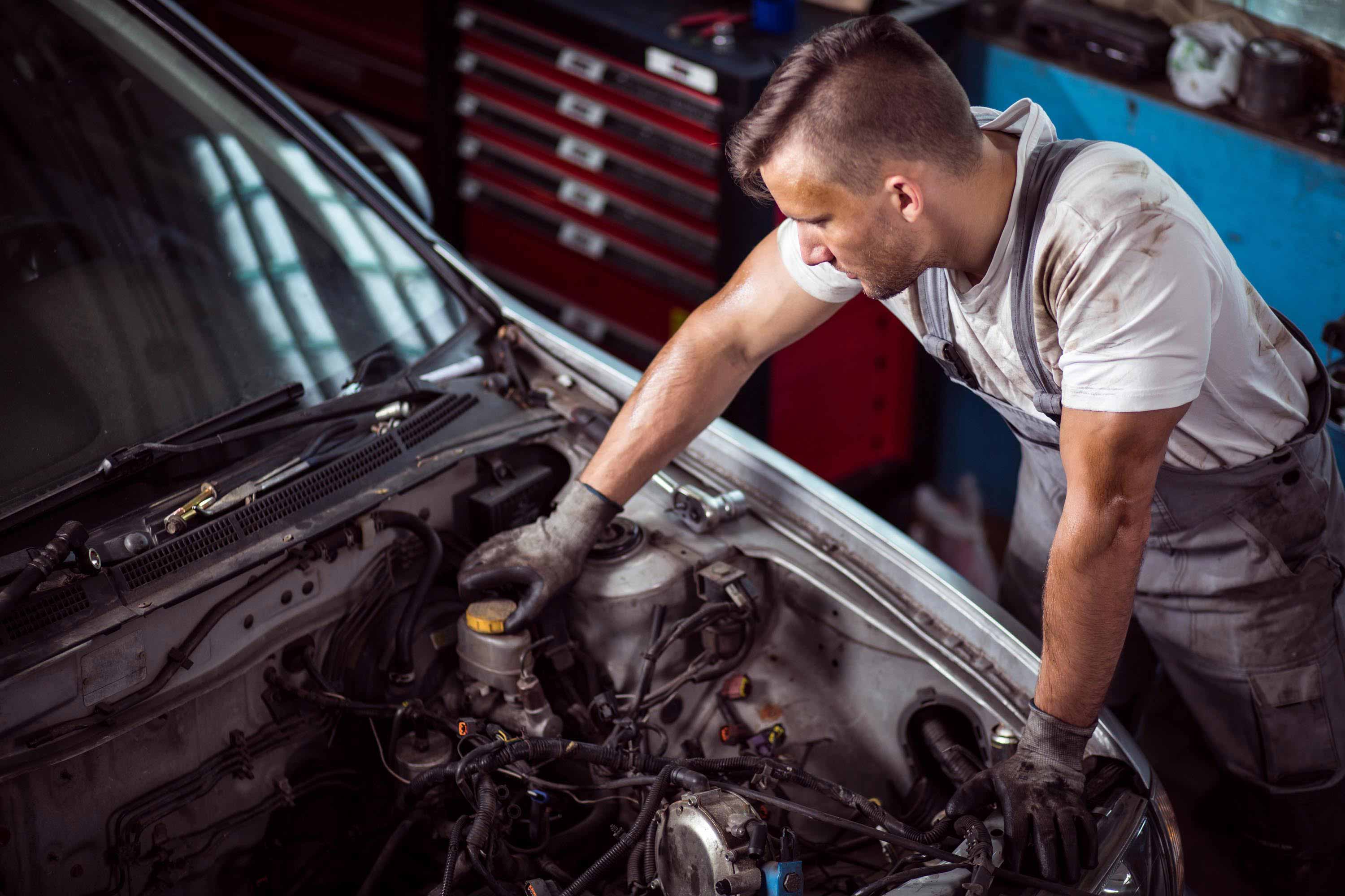 brake fluid level check