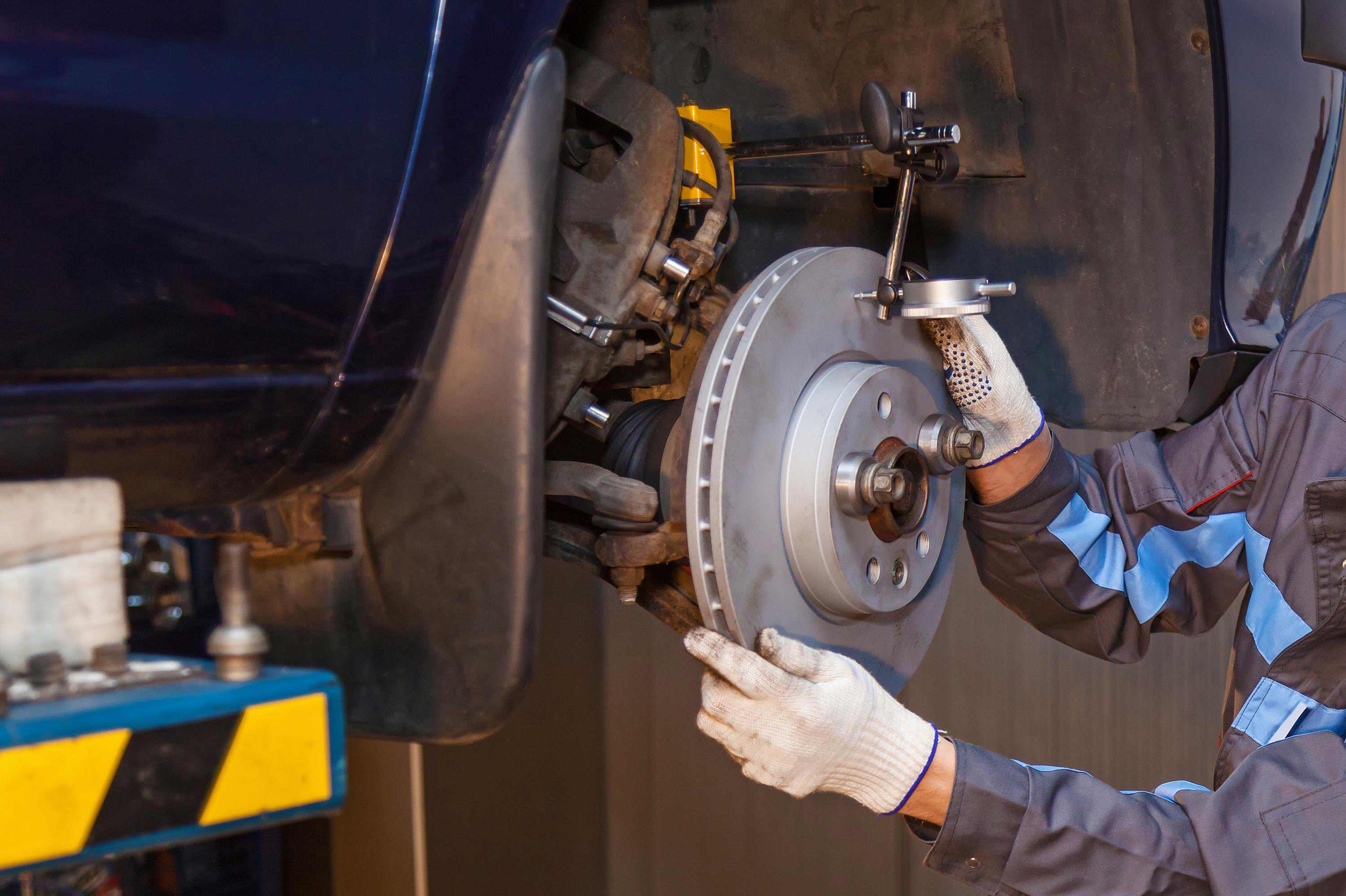brake rotor inspection