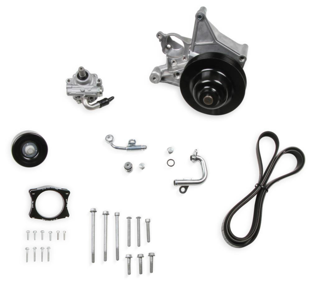 Holley&reg; &ndash; 20-233 Universal, Hydraulic Power Steering Add-on System for LT5 Dry Sump Engines